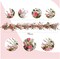 Spring Floral Garlands – 5.9 Ft Artificial Daisy & Wildflower Garland with Green Leaves for Indoor/Outdoor Farmhouse Decor, Wedding Backdrop, Table, Window, Wall, and Party Decoration